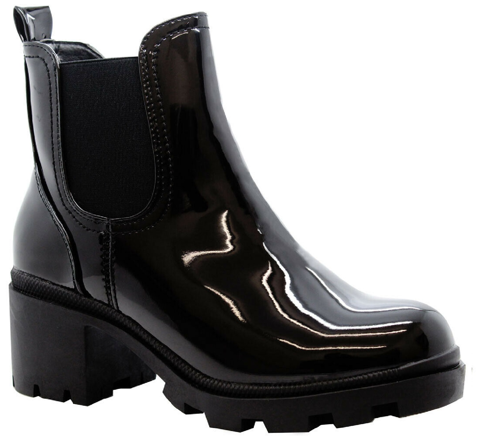 platform ankle chelsea boots